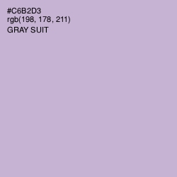 #C6B2D3 - Gray Suit Color Image